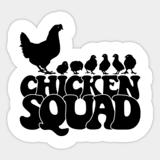 Chicken Squad Sticker